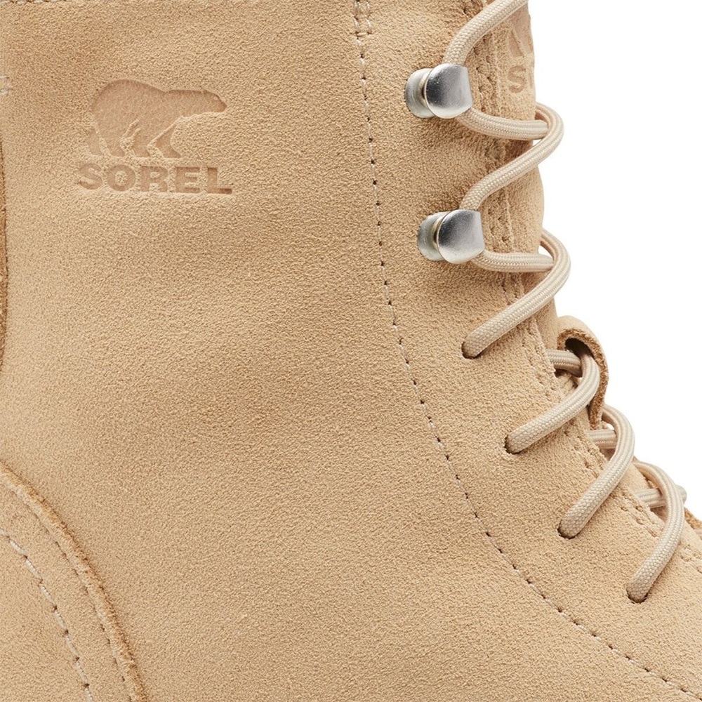 SOREL | NWT Hi-Line Lace Boot - Size 9.5 - Waterproof Ceramic Chalk Tan Cream - Picture 15 of 16